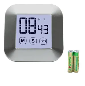 Pantalla táctil Digital de cocina temporizador práctico cocina temporizador de Cuenta atrás contar alarma reloj de cocina (no de la batería)