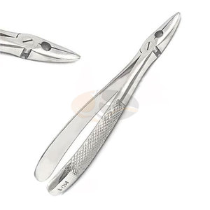 คีมถอนฟันแบบแมนนวลทำจากสแตนเลส # คีมถอนฟัน MD1 Mead Forceps คุณภาพสูง รับประกัน 5 ปี สำหรับการถอนฟันทางปาก - Product Image 1