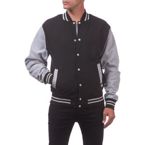 Veste universitaire en sherpa brodée pour homme et femme, personnalisable, en tissu de laine fine, style streetwear, coupe courte, veste universitaire personnalisée - Product Image 1