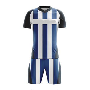 Wholesale Soccer Uniforms Men Retro Football Jerseys Quick Dry Football Jerseys High Quality Plain Soccer Tracksuit Custom Team - Product Image 1