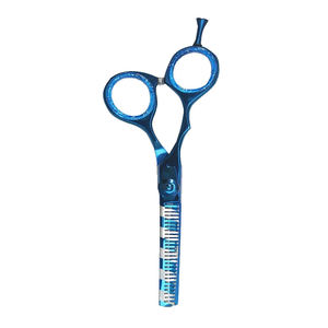 Las Mejores Tijeras de Entresacar Cabello de Acero Inoxidable con Reposamanos Fijo, Tijeras con Mango de Plástico Cómodo y 30 Dientes, Mango Largo - Product Image 6