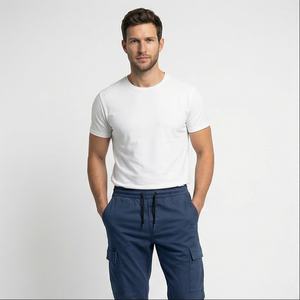 Joggers de pierna recta de secado rápido Casual cordón en blanco ropa de entrenamiento deportes holgados Jogger señoras pantalones Cargo para mujer invierno - Product Image 1