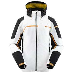 Vestes de ski d'hiver pour hommes les plus vendues, à capuche, avec fermeture éclair, imperméables 10 000 mm, 100 % polyester, épaisseur standard, chaudes, coupe-vent, pour la neige - Product Image 4