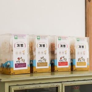 ข้าวพองกรอบออร์แกนิคสำหรับสุนัข รสเผือกม่วง ปราศจากกลูเตน ยี่ห้อ EJ International รุ่น Gaeppeong - Product Image 1