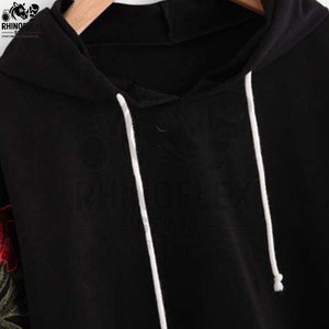 Wholesale High Quality Customized Embroidery Hoodies Cotton/Polyester Fleece Breathable Winter <b>Men</b> <b>Pullover</b> - Product Image 2