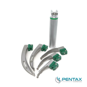 Set de Laringoscopio de Acero Inoxidable Reutilizable de Alta Calidad con Luz LED, 6 Fibras Ópticas, Fuente de Alimentación Manual, Kit de Cirugía Superior - Product Image 6