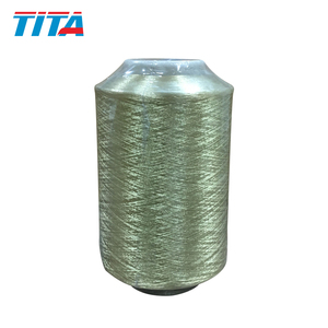 Hilo Trenzado de Poliéster Brillante DTY 100D/72F 200TPM Negro para Encaje y Tejido de Cinta - Product Image 2