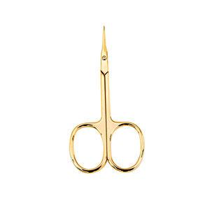 Ciseaux à cuticules premium pour manucure et pédicure, lame courbée, acier inoxydable tranchant, outil de beauté de précision, logo personnalisé - Product Image 3