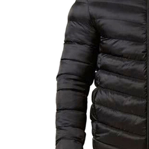 Custom Logo Polyester Nylon Winter Hooded Bubble Puffer Jacket for Men Breathable Outdoor <b>Warm</b> Quilted Coat Plus Size Jacket - Product Image 6