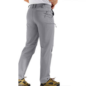 Pantalon de randonnée à taille élastique, résistant à l'eau, séchage rapide, léger, avec poches zippées, pour le sport et la randonnée - Product Image 2