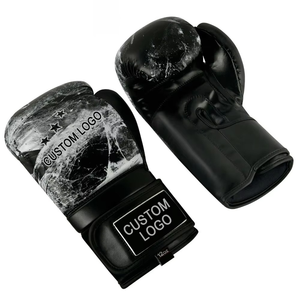 OEM ODM High Quality Customized 12OZ PU Leather Boxing Gloves Custom Logo Sublimation Print Adjustable <b>Wrist</b> <b>Strap</b> - Product Image 2
