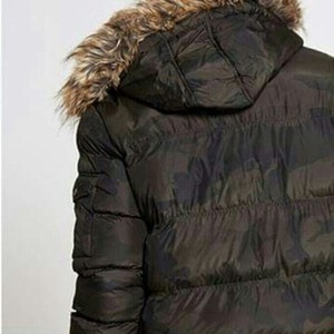 Black Bomber Jacket Solid <b>Colour</b> Zipper Closure Classic Inspired Design Premium <b>Canvas</b> Fabric and OEM - Product Image 4