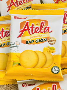 Trending New Non-Fried Salty Corn Biscuits 150g | Rolling Baked Crispy <b>Box</b> Packaging Libra Vietnam OEM/ODM Direct - Product Image 2