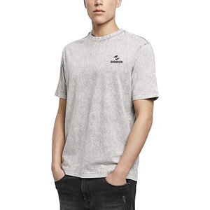 Camiseta de Manga Corta para Hombre con Lavado Ácido, Personalizada con Marca Privada, Nueva Llegada - Product Image 1