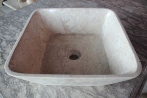 Lavabo Trapezoidal de Mármol - Product Image 2
