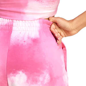 กางเกงขาสั้นกีฬาฤดูร้อนใหม่สำหรับผู้หญิง เอวยางยืดทรงเข้ารูป เหมาะสำหรับฟิตเนส วิ่ง โยคะ ใส่ลำลอง สไตล์วินเทจ สีพื้น กางเกงขาสั้นผู้หญิง รับสกรีนโลโก้ - Product Image 2