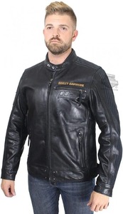 Veste en cuir Harley 115 Anniversary Limited Edition pour hommes - Product Image 4