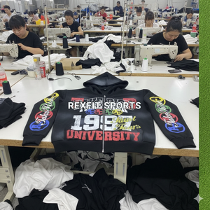 Sweat-shirts à capuche unisexes surdimensionnés à épaules tombantes, effet délavé, avec logo personnalisé sérigraphié, haute qualité, faible MOQ, prix de gros - Product Image 4