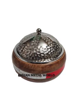 หม้อไฟทำจากไม้และสเตนเลสคุณภาพดีที่สุดสำหรับเครื่องครัวหม้อไฟแบบสั่งทำขนาดพิเศษ - Product Image 1