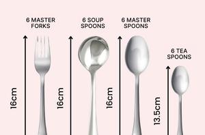 Juego de Cubiertos y Vajilla de Acero Inoxidable Ecológico Moderno de Estilo Indio para Uso Doméstico y en Restaurantes - Product Image 3