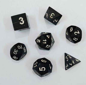 Juego de Dados Poliédricos de Cuerno de Búfalo Natural Hechos a Mano de Primera Calidad para Juegos de Rol, DnD y Juegos de Mesa, Regalo Único para Coleccionistas - Product Image 4