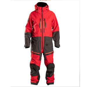 Combinaison de ski unisexe imperméable 10 000 mm OEM, coupe-vent, à capuche, avec blocs de couleur, extensible, pour homme, femme, couple, ensemble pantalon de snowboard - Product Image 1