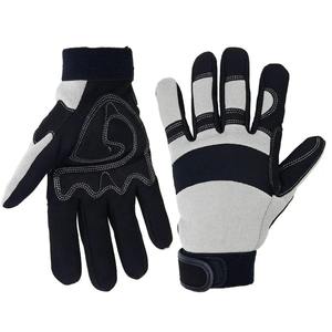 Gants de mécanicien pour hommes, très demandés, avec logo personnalisé, meilleur design, en cuir, pour le travail - Product Image 1