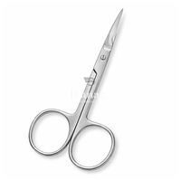 Ciseaux à cuticules professionnels en acier inoxydable de haute qualité, tranchants, droits, pour droitiers, outil de manucure et pédicure pour peaux mortes