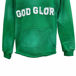 Sudadera con capucha de forro polar grueso, estilo streetwear, con logo aplicado personalizado, corte regular, para hombre, venta al por mayor. - Product Image 5