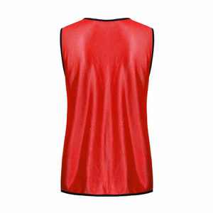 เสื้อกีฬาผู้ใหญ่แบบไม่มีแขน สีแดง โพลีเอสเตอร์ สำหรับฝึกซ้อม คอกลม แห้งเร็ว ใส่ได้ทุกฤดู ทรงปกติ ขายส่ง รุ่น 2026 - Product Image 3