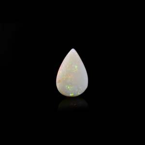 Natural Larimar and Amber Cabochon Loose Gemstone-3.84 Ct High Quality Pear and Oval Cut for Fine Jewelry - Product Image 2
