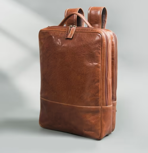 Bolso Bandolera de Piel Genuina para Hombre, Pequeño, Ligero, Antirrobo, Duradero, para Pecho/Hombro, para Exteriores, Modelo Letter All - Product Image 1