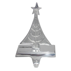Snowflake Design <b>Stocking</b> <b>Holder</b> Aluminum Metal Rustic Gift Box Standard Designs High Quality Wholesale Blank Sublimation - Product Image 3