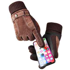 Gants d'hiver pour homme en promotion, extra épais et imperméables, compatibles écran tactile, anti-froid pour le ski, le cyclisme et les activités de plein air - Product Image 5