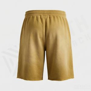 Pantalones Cortos de Algodón Largos para Hombre, Estilo Urbano, Personalizados, Casuales, con Lavado Ácido, de Tela Gruesa, con Cordón Ajustable y Efecto Desgastado, ¡Gran Oferta! - Product Image 2