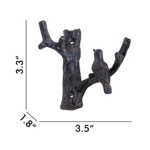 Support mural robuste en métal à double crochet de qualité commerciale pour hôtels et bureaux - Product Image 4