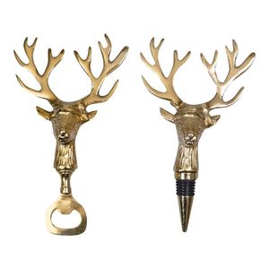 Tapón decorativo de metal para botellas de vino con mecanismo de sellado seguro, accesorio de barra reutilizable para restaurantes - Product Image 5