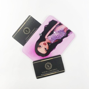 Customized Pretty BRATZ Girl Lash Tile for Lashes and Tweezer Holder Sustainable <b>Acrylic</b> Lash Tile High Quality Custom Label - Product Image 6