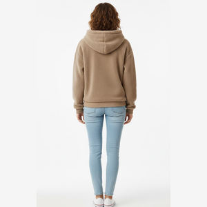 Sweat-shirt personnalisé surdimensionné en polaire Sherpa unisexe, chaud pour l'hiver, avec poche kangourou, tendance, streetwear, confortable - Product Image 5