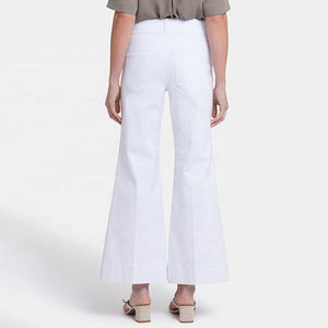 Jeans de Mujer de Cintura Media, Cómodos, Ligeramente Acampanados, Estilo Y2K, Casuales, Lavables y Transpirables - Product Image 3