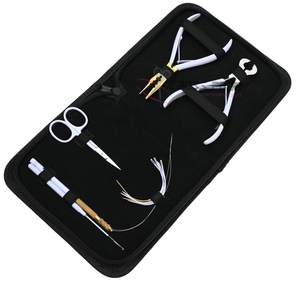Hair Extension Tools Kit with Triple Hole Micro Link Tool Hand-Tied Weft Needles Stitching Needle Set Fusion Bond Removal Tool - Product Image 6