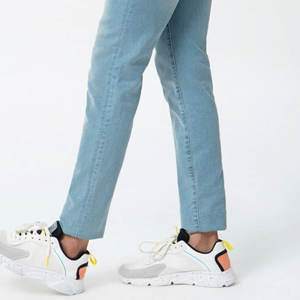 Últimos pantalones vaqueros de mezclilla para hombre y mujer, con múltiples cremalleras, transpirables, personalizados, 100% algodón, resistentes. - Product Image 5