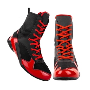 Botas de Boxeo Transpirables con Logotipo Personalizado, Zapatos de Lucha Profesional para Hombre, Crea Tu Propia Marca de Zapatos de Lucha - Product Image 4