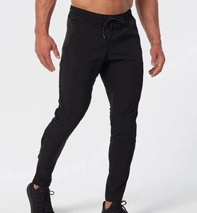 Pantalon de jogging décontracté pour homme en toile, taille mi-haute, coupe large, idéal pour le sport et la gym - Product Image 5