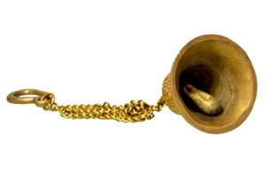 Campana Náutica Moderna de Latón para Colgar en la Pared, Decoración para el Hogar y Exteriores, para Yates y Embarcaciones, con Corte Digital e Impresión Digital - Product Image 2