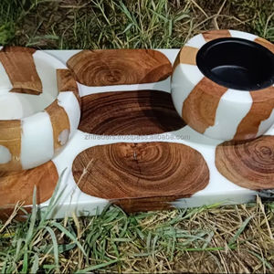 Quemador de Incienso Bakhoor de Resina Hecho a Mano Moderno, Diseño Árabe Premium para Regalos Festivos de Ramadán y Eid - Product Image 1