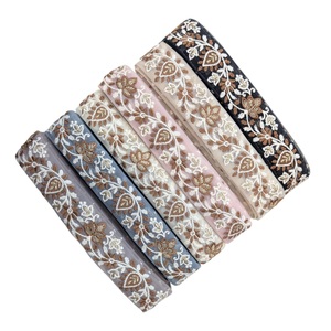 2026 Wholesale High-End Handmade 100% Cotton Embroidered Lace for Couture & High Fashion Dresses & Crafting <b>Sequins</b> Decoration - Product Image 1