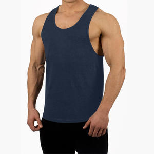 Vêtements de sport personnalisés à faible MOQ, vêtements de gym avec logo, t-shirt, débardeur pour homme - Product Image 3