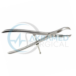 Pinza de reducción Setter para sujeción de huesos 24cm, pinza quirúrgica ortopédica de acero inoxidable, certificada CE ISO, reutilizable - Product Image 1