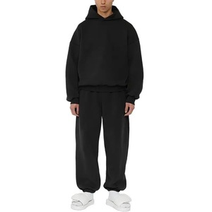 Conjunto Deportivo ROLIEN para Hombre, Transpirable, con Capucha, de Algodón Sólido, Tallas Grandes, con Estampado por Transferencia de Calor, Felpa Francesa, para Invierno - Product Image 3